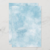 クラウドテーマサンキューカード – クラウド内の先頭 サンキューカード (正面/裏面)