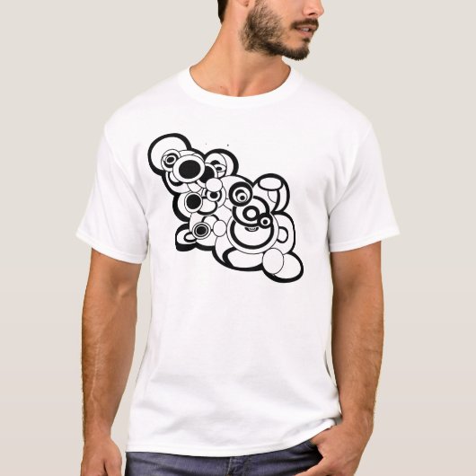 クラウドデザインTシャツ Tシャツ (正面)