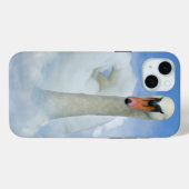 クラウドナインドリームスワンフォンケース Case-Mate iPhoneケース (裏面 (横))