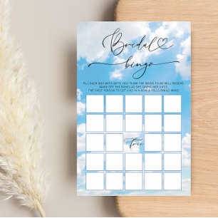 クラウドナインブライダルシャワービンゴゲーム