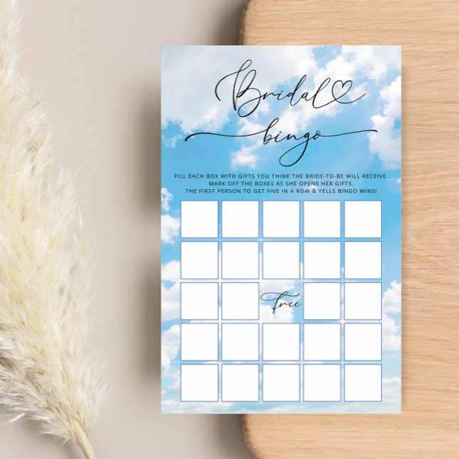 クラウドナインブライダルシャワービンゴゲーム (クリエイターアップロード済み)