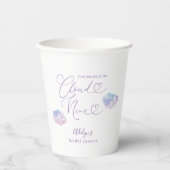 クラウドナインブライダルシャワー 紙コップ (正面)