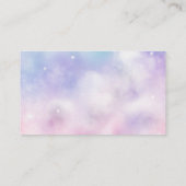 クラウドナイン女子おむつラッフルチケット エンクロージャーカード (裏面)