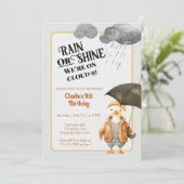 クラウドナイン森のアニマル第九弾誕生日 招待状 (スタンド正面)