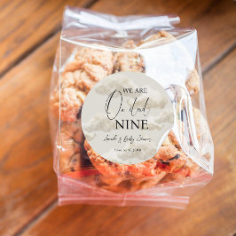 クラウドナイン男女兼用ベージュスカイ赤ちゃんシャワー ラウンドシール