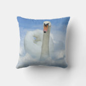 クラウドナイン白鳥アートドリーム枕 クッション (裏面)