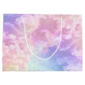 クラウドナイン誕生日抱き枕ラージパステルスカイワ ラージペーパーバッグ (裏面)