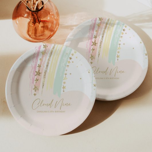 クラウドナイン誕生日 ペーパープレート