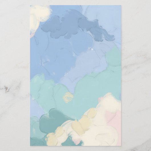 クラウドナイン赤ちゃんシャワー家族の伝統 (裏面)