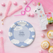 クラウドナイン9赤ちゃんシャワーかわいいお洒落パーティー ペーパープレート (パーティー)
