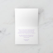 クラウドナイン9th誕生日サンキューカードパステルSk サンキューカード (内部)