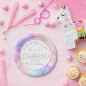 クラウドナイン9th誕生日紙プレートパステルスカイ ペーパープレート (パーティー)