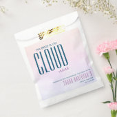 クラウドナイン エレガント モダン パステル ブライダル シャワー フェイバーバッグ (封をした状態)
