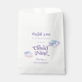 クラウドナイン・ガールの9thバースデーパーティー フェイバーバッグ