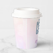 クラウドナイン シンプル おしゃれ パステルブルー ウェディングシャワー 紙コップ (右)