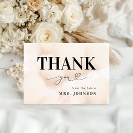 クラウドナイン ハートスクリプト ブライズシャワー 感謝カード