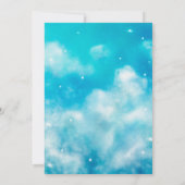 クラウドナイン・ボーイ第9誕生日 招待状 (裏面)