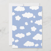 クラウドナイン 結婚 婚約 パーティー 招待状 (裏面)