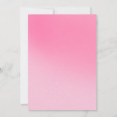 クラウドナイン – 9番目の誕生日と写真 招待状 (裏面)