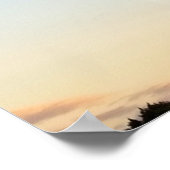 クラウドニュージャージーの夕日 ポスター (角)