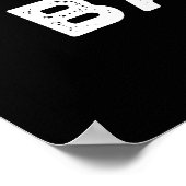 クラウドバックアおもしろいップコンピュータ天気予報Pun Dark BG ポスター (角)