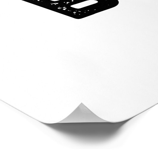 クラウドバーストクおもしろいラウドファートプン ポスター (角)