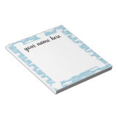 クラウドパーソナライズされたメモ帳 ノートパッド (アングル)