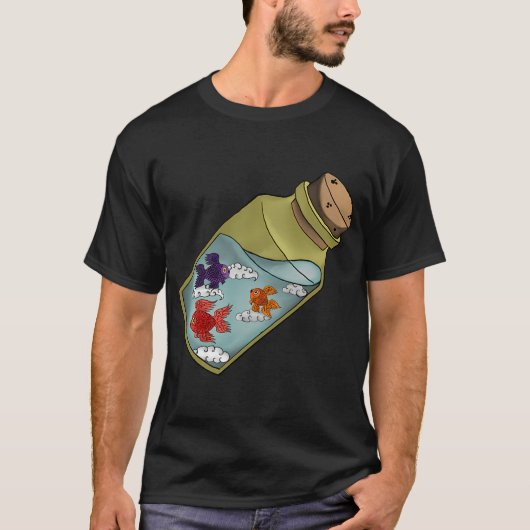 クラウドフィッシュ Tシャツ (正面)