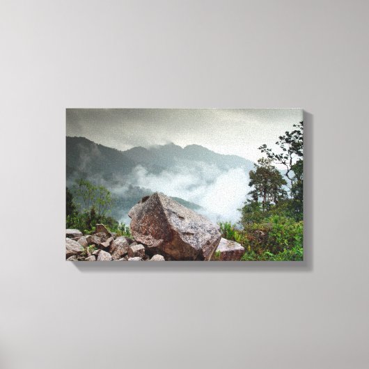 クラウドフォレスト キャンバスプリント (正面)