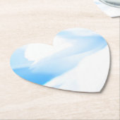 クラウドフラワーペーパーコースター ペーパーコースター (アングル)