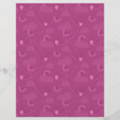 クラウドフローラスクラップブック紙 (裏面)