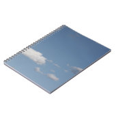 クラウドブルースカイノートブック ノートブック (左側)