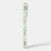 クラウドホワイトの塩水水彩パステルカラー Case-Mate iPhoneケース (裏面 / 右)