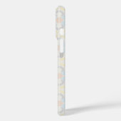 クラウドホワイトの水彩パステルブラシストローク Case-Mate iPhoneケース (裏面 / 左)