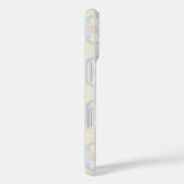 クラウドホワイトの水彩パステルブラシストローク Case-Mate iPhoneケース (裏面 / 右)