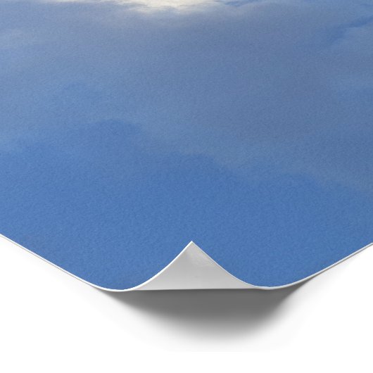 クラウドポスター16"x12" ポスター (角)