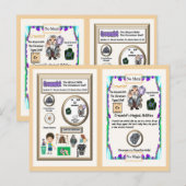 クラウドミストウィザード – Chromium Element ポストカード (正面/裏面)