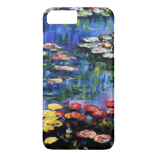 クラウドモネウォーターリリー1916ファインアート Case-Mate iPhoneケース (裏面)