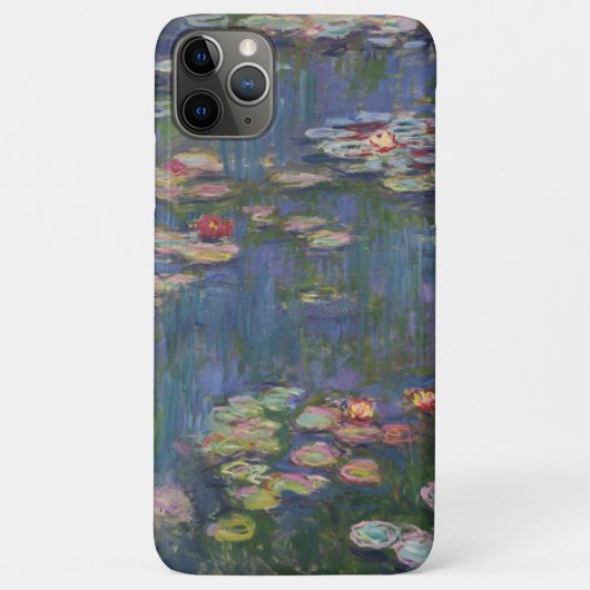 クラウドモネウォーターリリー1916ファインアート Case-Mate iPhoneケース (裏面)
