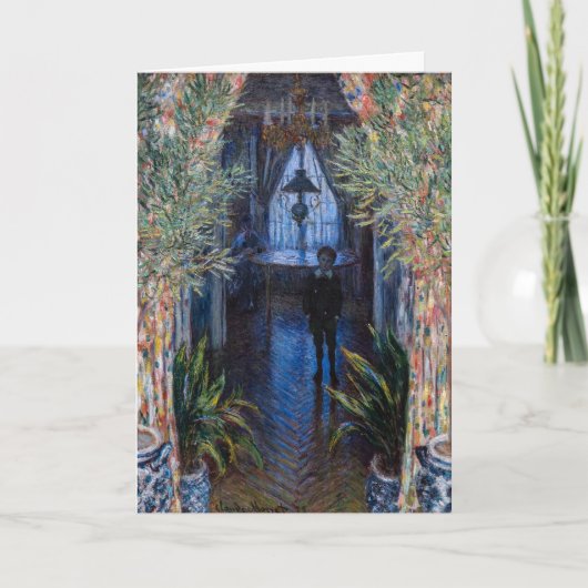 クラウドモネコーナーオブザアパートメント カード (正面)