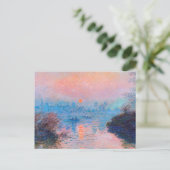 クラウドモネサンセットオンザセーヌ シーズンポストカード (スタンド正面)