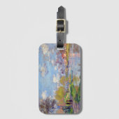 クラウドモネ春バイザセーヌ ラゲッジタグ (正面縦)