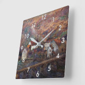 クラウドモネ – ザブリッジアットヴェルヴィ スクエア壁時計 (傾斜)