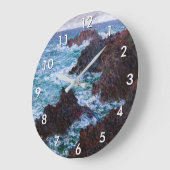 クラウドモネ – ザロックズアットベル – イルドコースト ラージ壁時計 (傾斜)