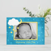 クラウドモバイルの誕生のお知らせ 案内状 (スタンド正面)