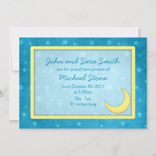 クラウドモバイルの誕生のお知らせ 案内状 (裏面)