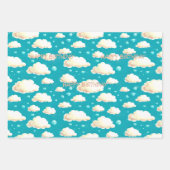 クラウドラッピング紙カスタマイズ、ことわざをシートに。 ラッピングペーパーシート (正面2)