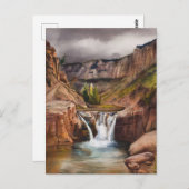 クラウドランドキャニオン州パーククラウディー ポストカード (正面/裏面)