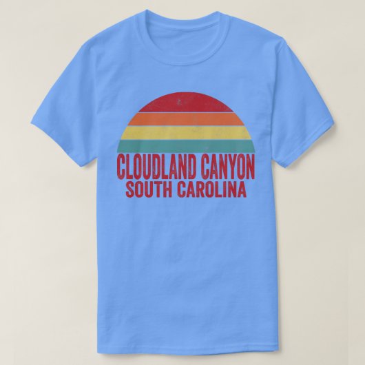 クラウドランドキャニオン州パークグルジア1 Tシャツ (デザイン正面)