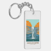 クラウドランドキャニオン州パークジョージアヴィンテージ   キーホルダー (正面左)